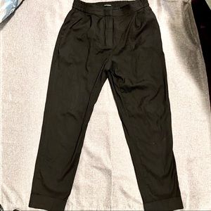 Massimo dutti wool viscose blend black pants EUC